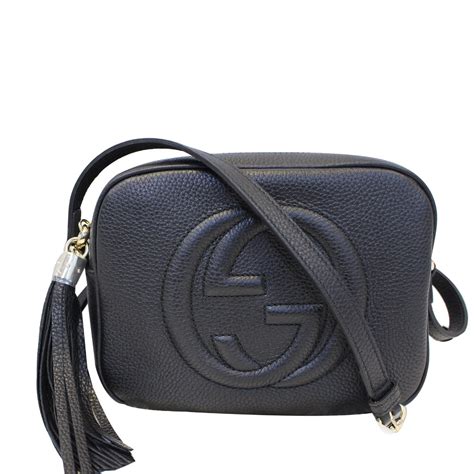 gucci black crossbody purse